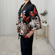 COMPLETO KIMONO FLOREALE