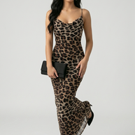 ABITO LAVINIA LEOPARDATO