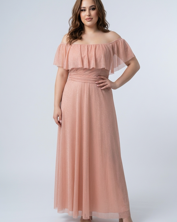 ABITO IRINA IN TULLE TAGLIA CURVY