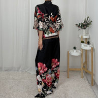 COMPLETO KIMONO FLOREALE
