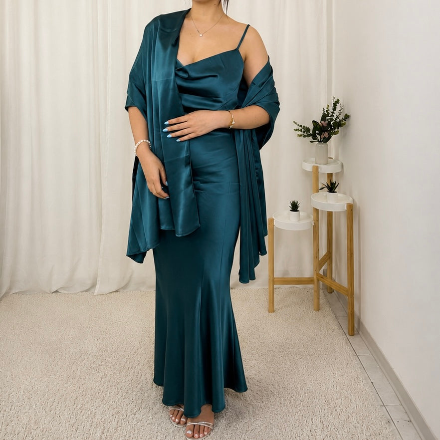 ABITO SONIA SATIN