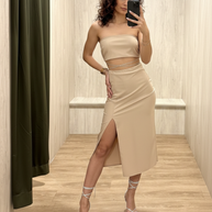 ABITO MIDI CUTOUT