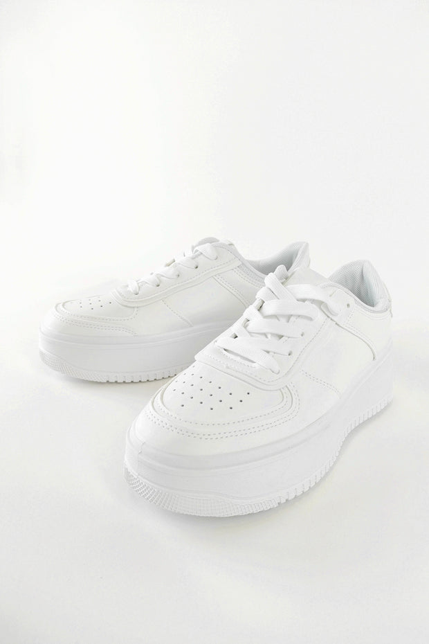 SNEAKERS BIANCA PLATFORM