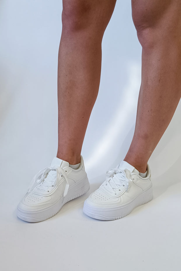 SNEAKERS BIANCA PLATFORM