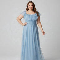 ABITO IRINA IN TULLE TAGLIA CURVY