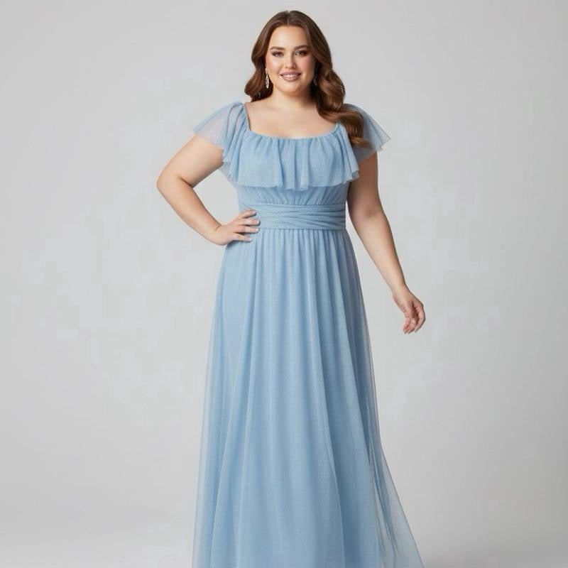 ABITO IRINA IN TULLE TAGLIA CURVY