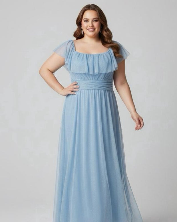 ABITO IRINA IN TULLE TAGLIA CURVY